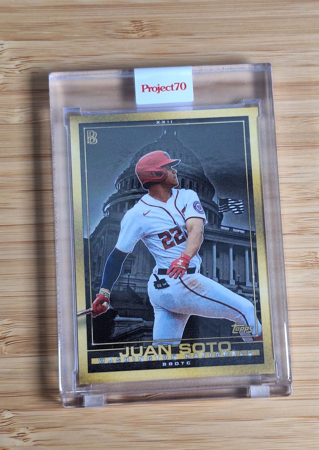 Topps Project70 #811 Juan Soto by Ben Baller (1998) - 1,389 print run