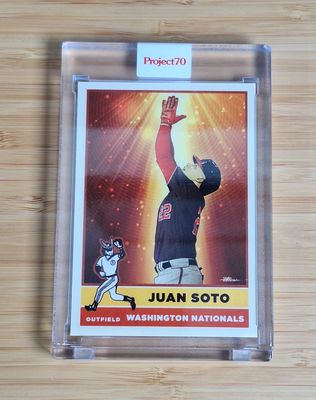 Topps Project70 #526 Juan Soto  by Quiccs (1976) - 1,278 print run