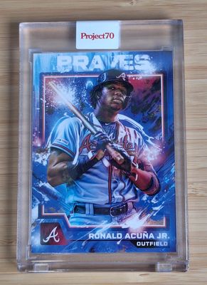 Topps Project70 #587 Ronald Acuna Jr. (2004) - 1,639 print run