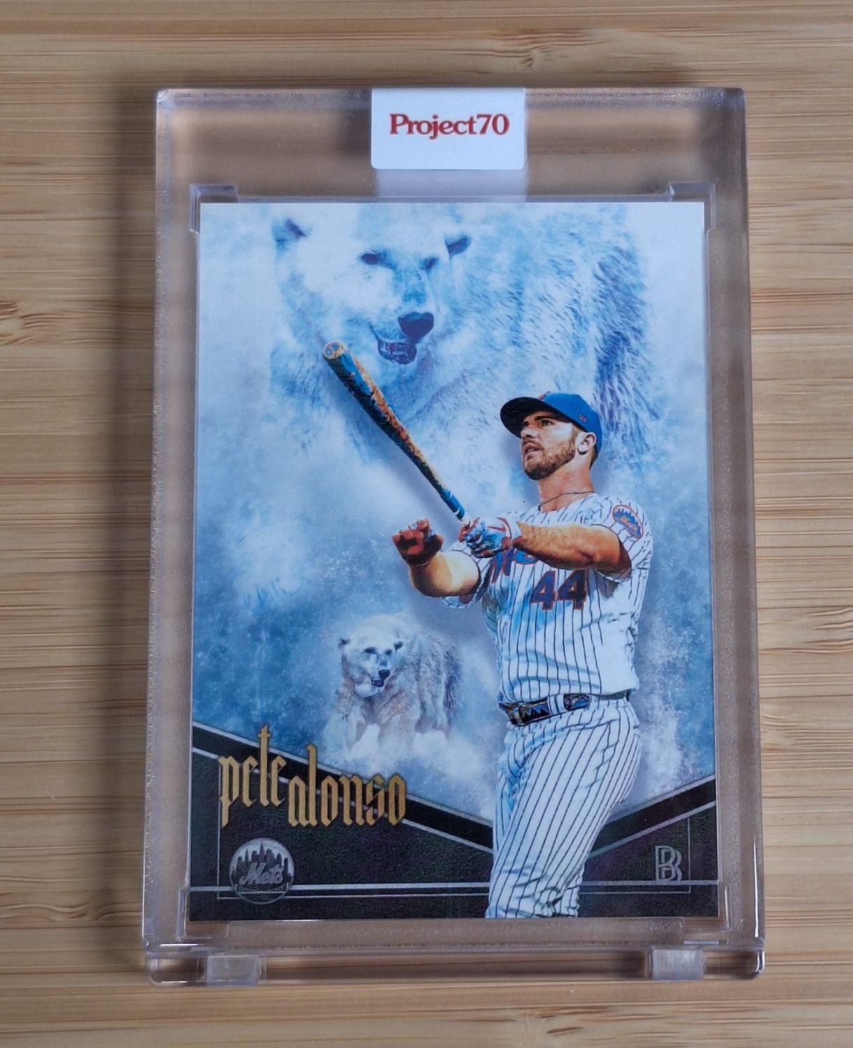 Topps Project70 #542 Pete Alonso by Ben Baller (1994) - 1,661 print run