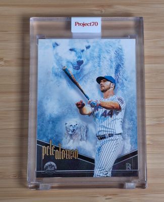Topps Project70 #542 Pete Alonso by Ben Baller (1994) - 1,661 print run