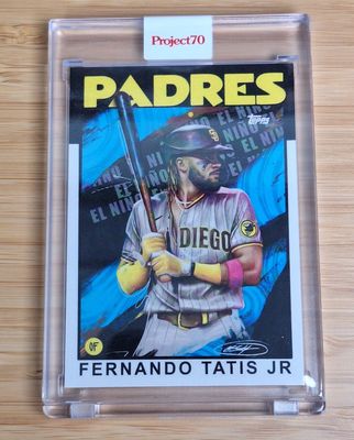 Topps Project70 #796 Fernando Tatis Jr. by Chuck Styles (1986) - 2,006 print run
