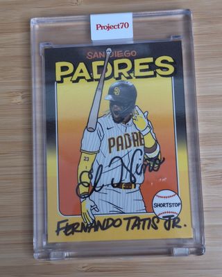 Topps Project70 #388 Fernando Tatis Jr. by Sophia Chang (1975) - 2,825 print run