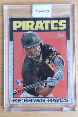 Topps Project70 #405 Ke&#39;Bryan Hayes by Jacob Rochester (1986) - 1,594 print run