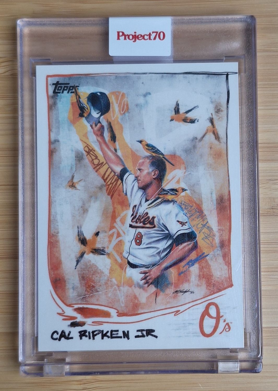 Topps Project70 #116 Cal Ripken Jr. by Chuck Styles (2013) - 2,909 print run