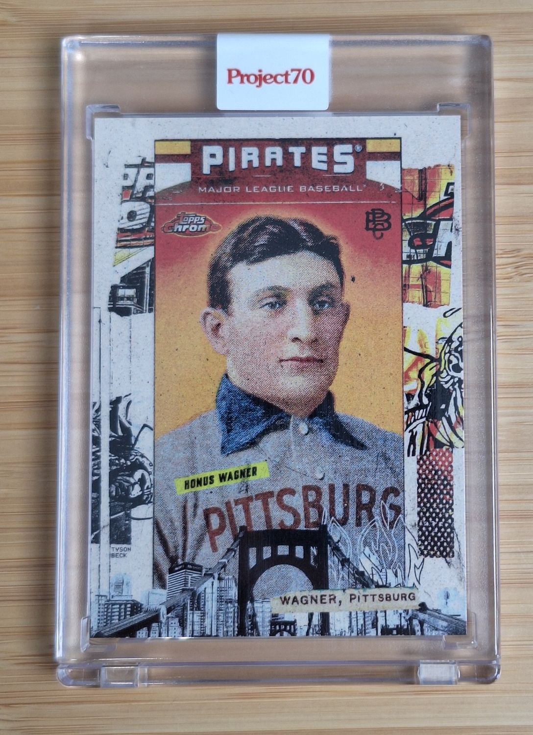 Topps Project70 #565 Honus Wagner by Tyson Beck (2006) - 2,299 print run