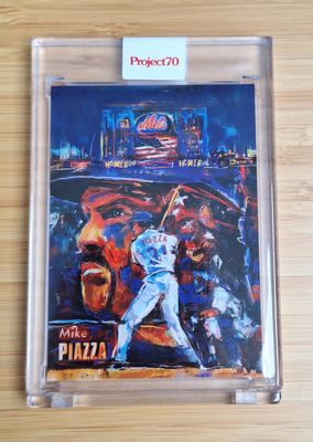 Topps Project70 #535 Mike Piazza by Andrew Thiele (2001) - 1,333 print run