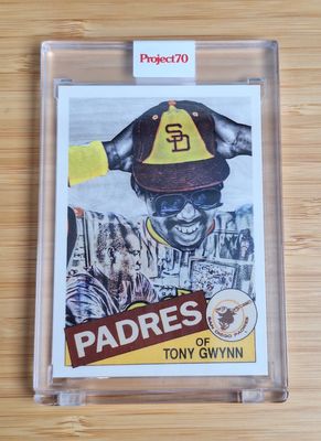 Topps Project70 #253 Tony Gwynn by Lauren Taylor (1985) - 2,157 print run
