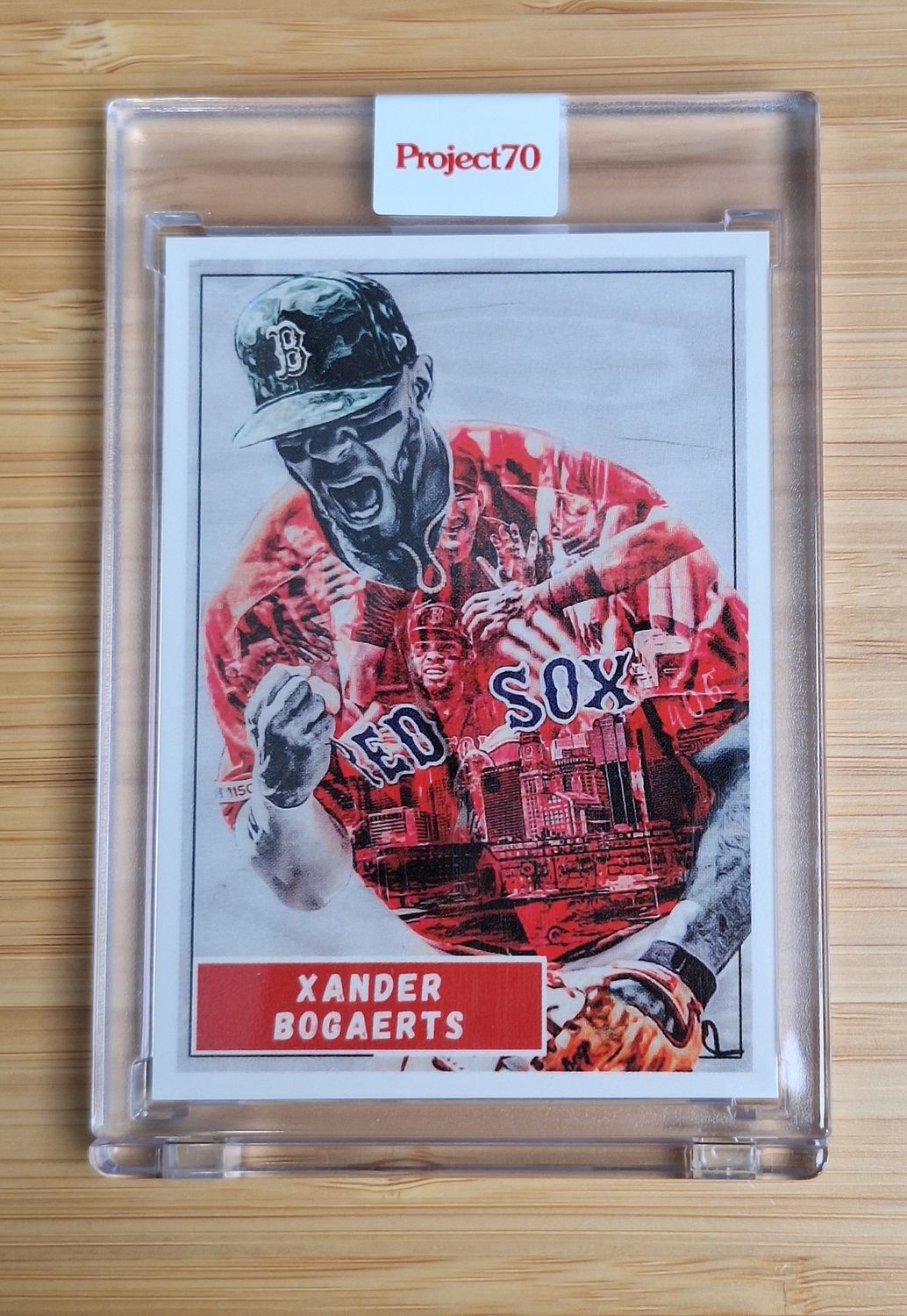 Topps Project70 #658 Xander Bogaerts by Lauren Taylor (1961) - 2,425 print run