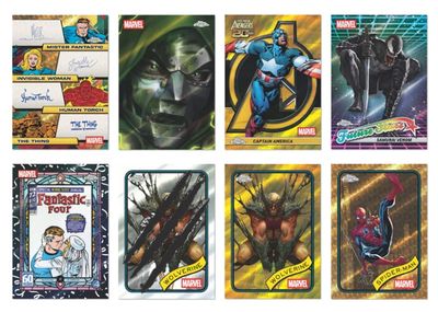 2025 Topps Chrome Marvel Blaster