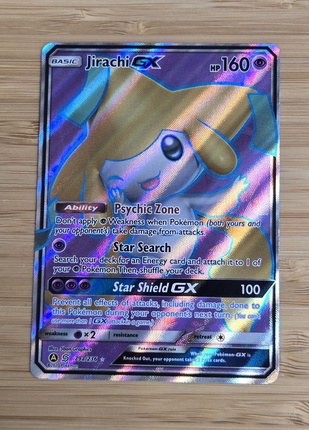 Jirachi GX - 79a/236 - Unified Minds - NM