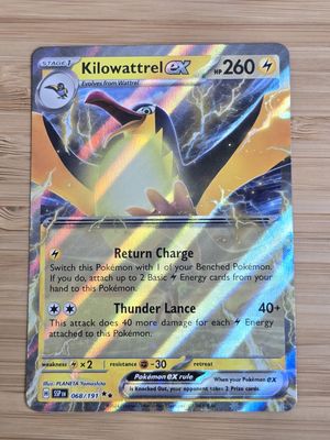 Kilowattrel EX - 068/191 - Surging Sparks - NM