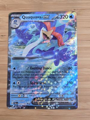 Quaquaval EX - 052/193 - Paldea Evolved - NM