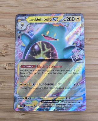 Iono&#39;s Bellibolt EX - 053/159 - Journey Together - NM