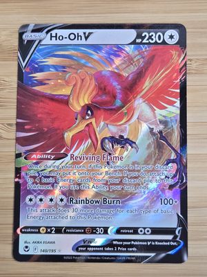 Ho-Oh V - 140/195 - Silver Tempest - NM