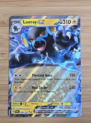 Luxray EX - 068/167 - Twilight Masquerade - NM