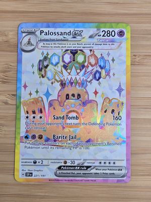Palossand EX - 221/191 - Surging Sparks - NM