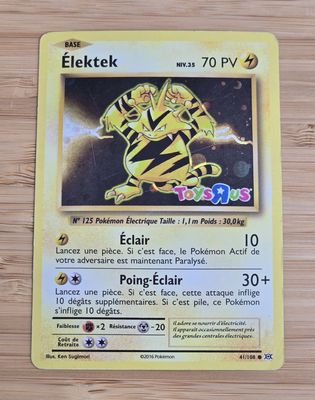 Élektek holo - 41/108 - ToysRus Promo Stamp - French -MP