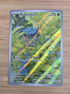 Bulbasaur - 166/165 - Pokemon 151 - NM
