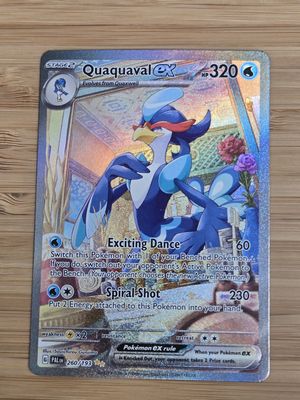 Quaquaval EX - 260/193 - Paldean Fates - NM