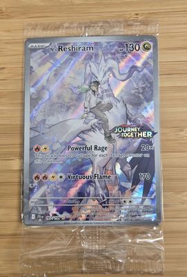 n&#39;s Reshiram - 167/159 - Journey Together - Stamp - Sealed