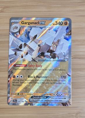 Garganacl EX -  089/142 - Stellar Crown - NM