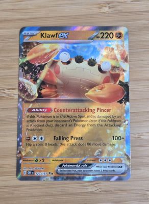 Klawf EX - 120/197 - Obsidian Flames - NM