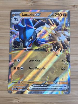 Lucario EX - 082/142 - Stellar Crown - NM
