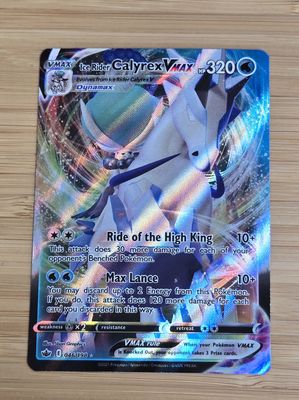 Ice Rider Calyrex VMAX - 046/198 - Chilling Reign - NM