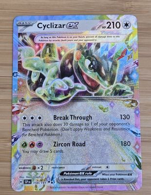 Cyclizar EX - 159/191 - Surging Sparks - NM