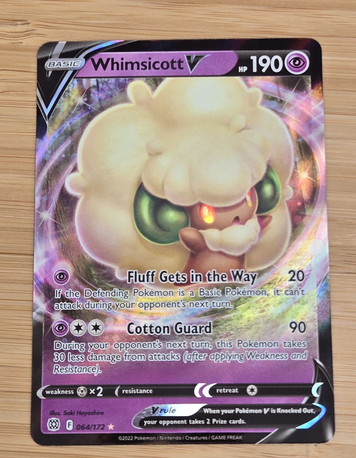 Whimsicott V - 064/172 - Brilliant Stars - NM