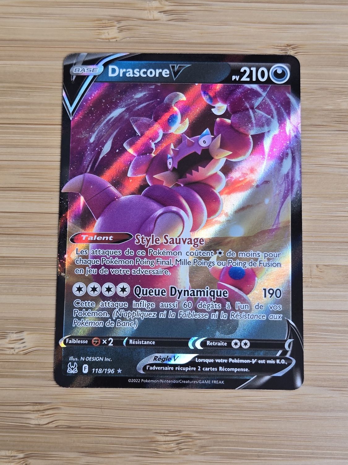 Drascore V - 118/196 - Lost Origin - NM