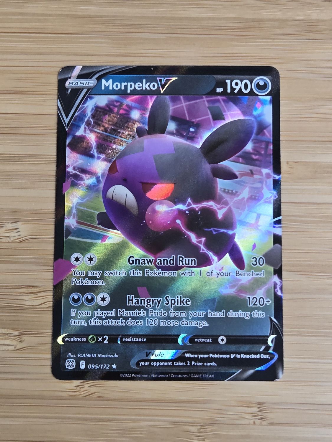 Morpeko V - 095/172 - Brilliant Stars - NM