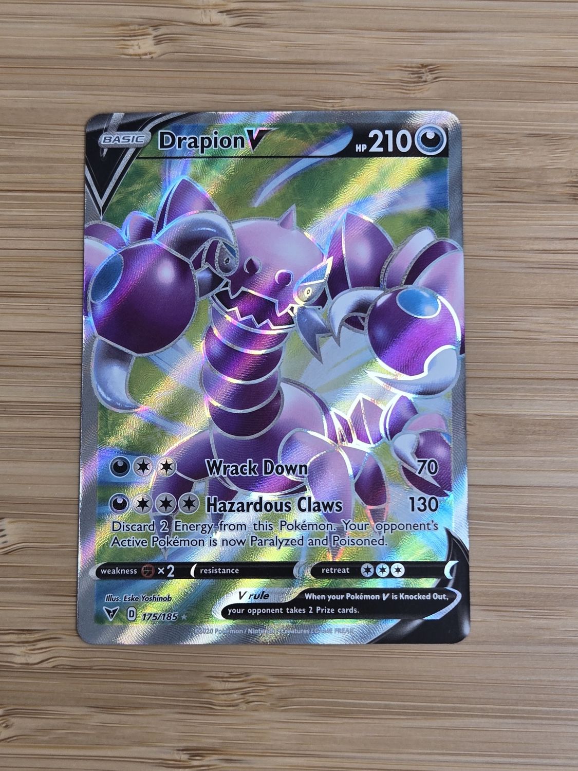 Drapion V - 175/185 - Vivid Voltage - NM
