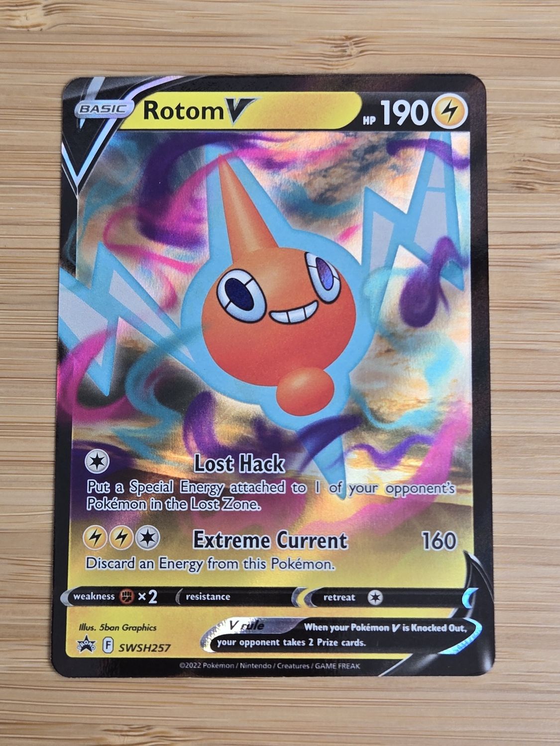 Rotom V - SWSH257 - PROMO - NM