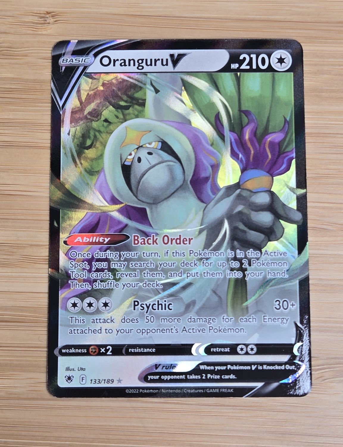 Oranguru V - 133/189 - Astral Radiance -NM