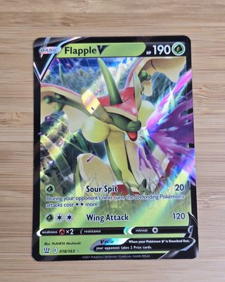 Flapple V - 018/163 - Battle Styles - NM