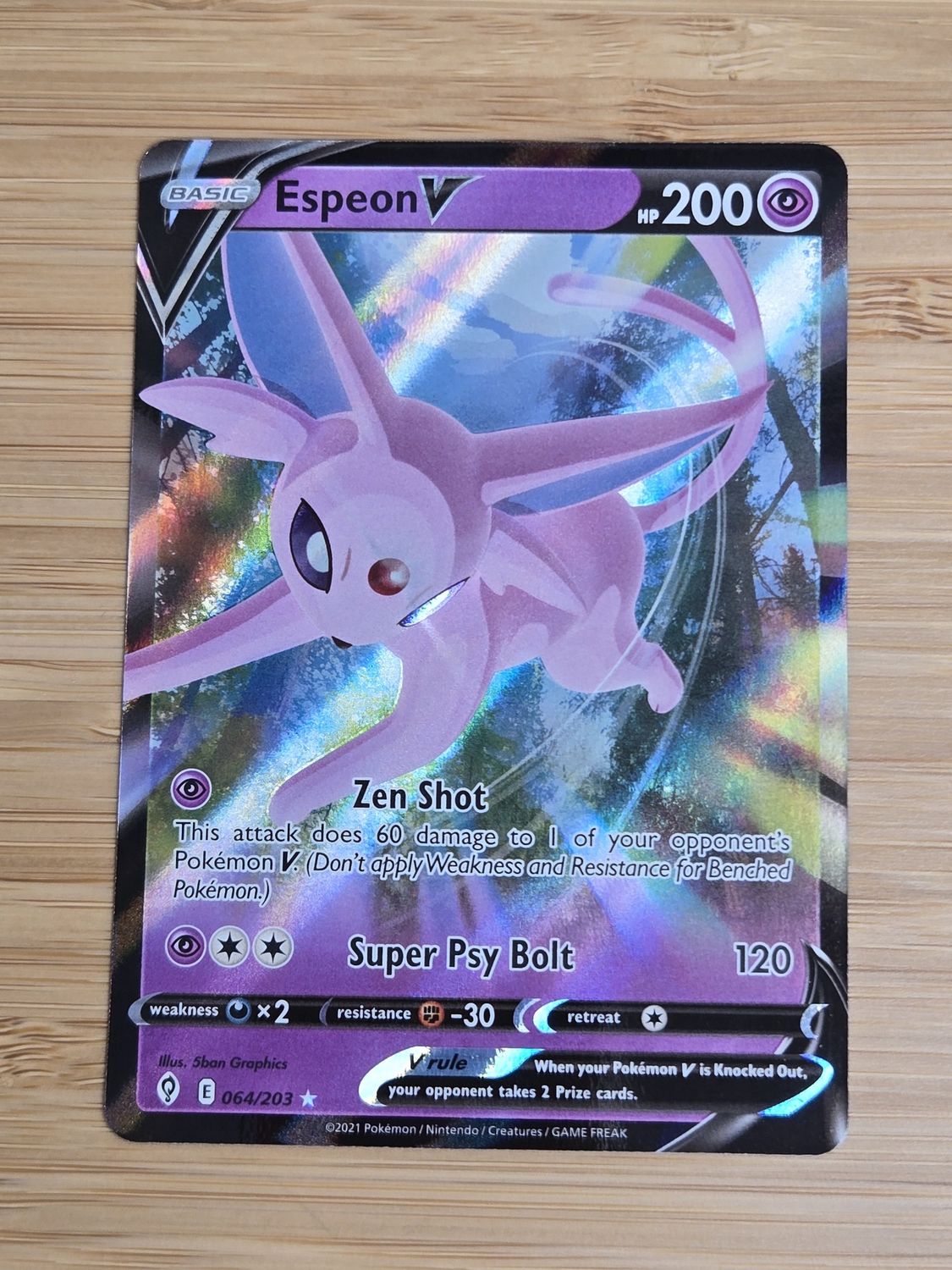 Espeon V - 064/203 - Evolving Skies - NM