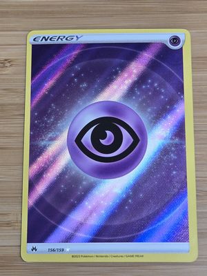 Foil Energy Psychic - 156/159 - Crown Zenith - NM