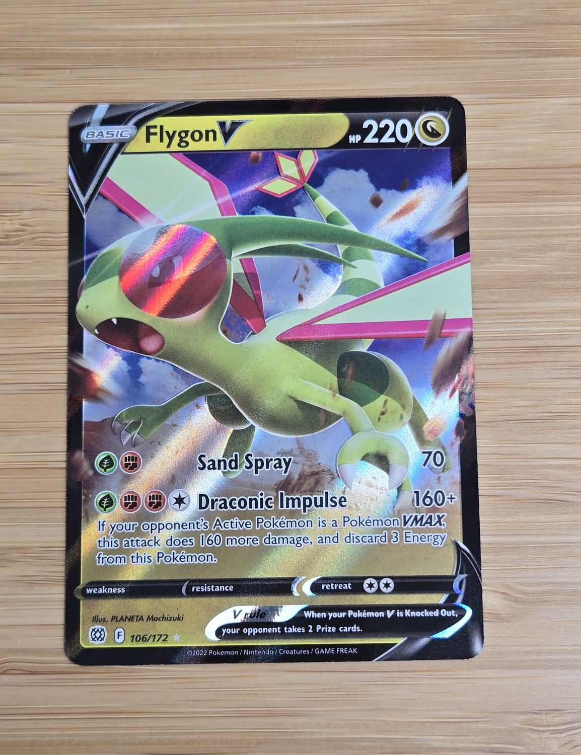 Flygon V - 106/172 - Brilliant Stars - NM