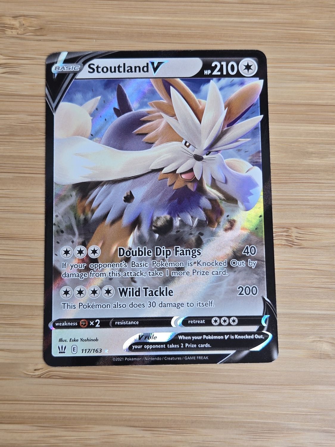 Stoutland V - 117/163 - Battles Styles - NM