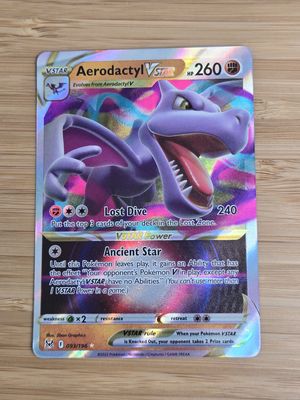 Aerodactyl V Star - 093/196 - Lost Origin - NM