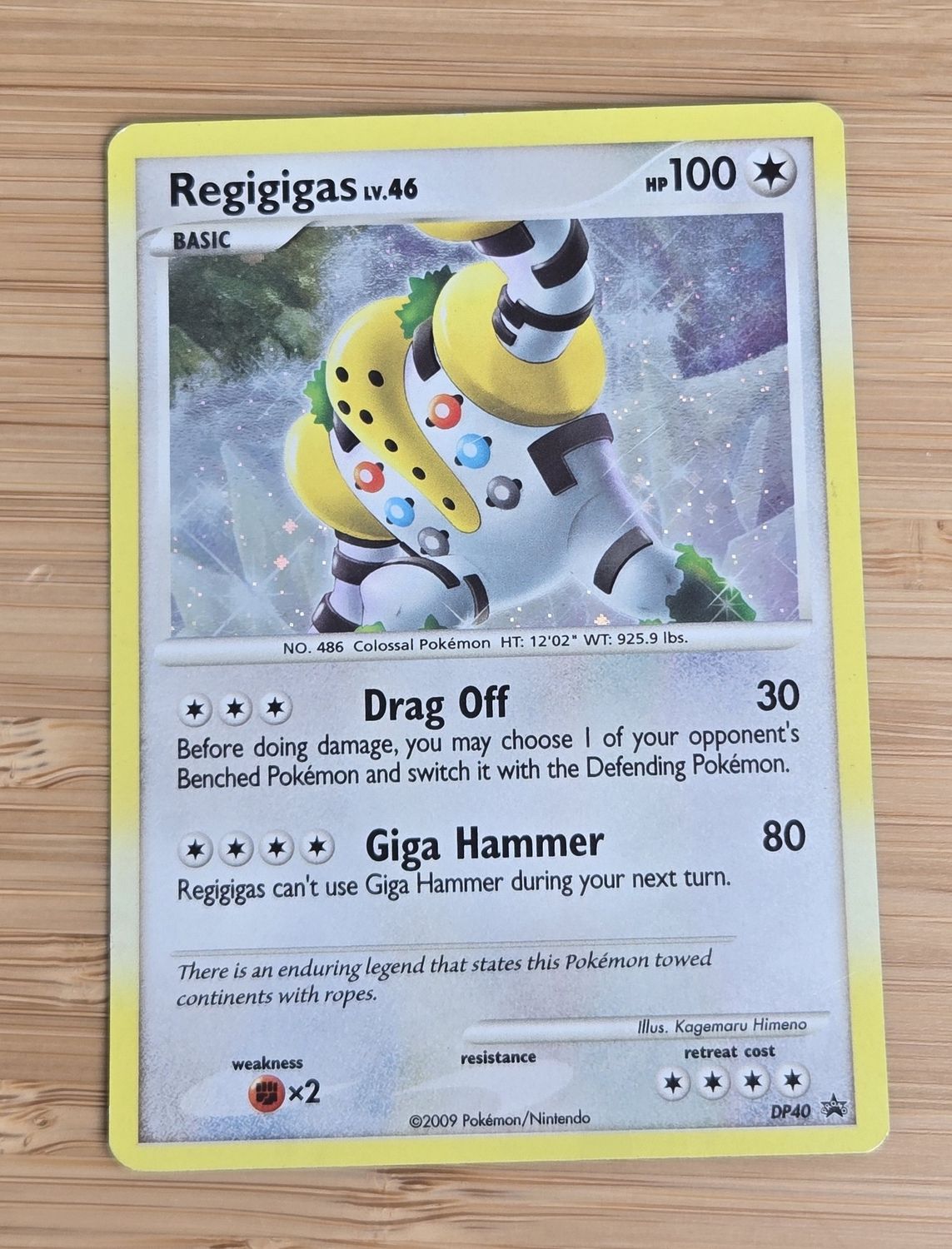 Regigigas - Promo DP40 - LP