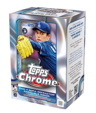 2025 Topps Chrome Baseball Value Box