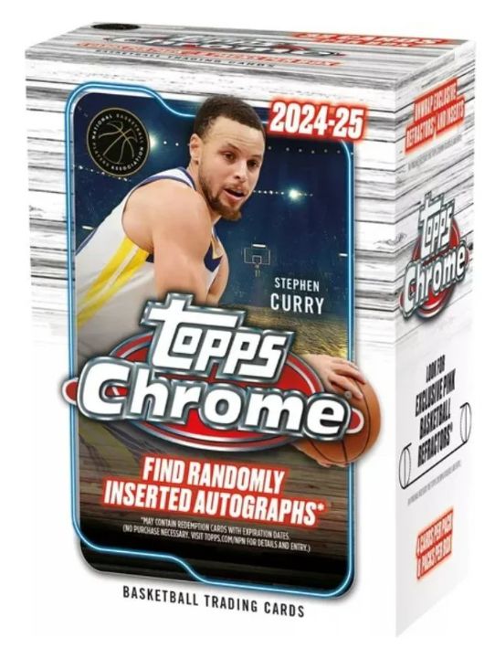 2024-25 Topps Chrome Basketball Value Box