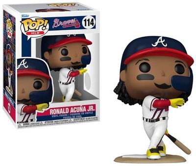 FunkoPop! MLB Atlanta Braves Ronald Acuna Jr #114