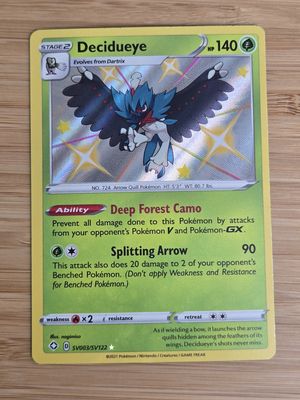 Decidueye - SV003/SV122 - Shinning Fates - NM