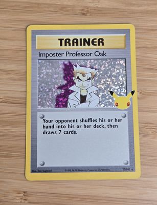 Imposter Professor Oak - 73/102 - Celebrations (Classic collection ) - NM