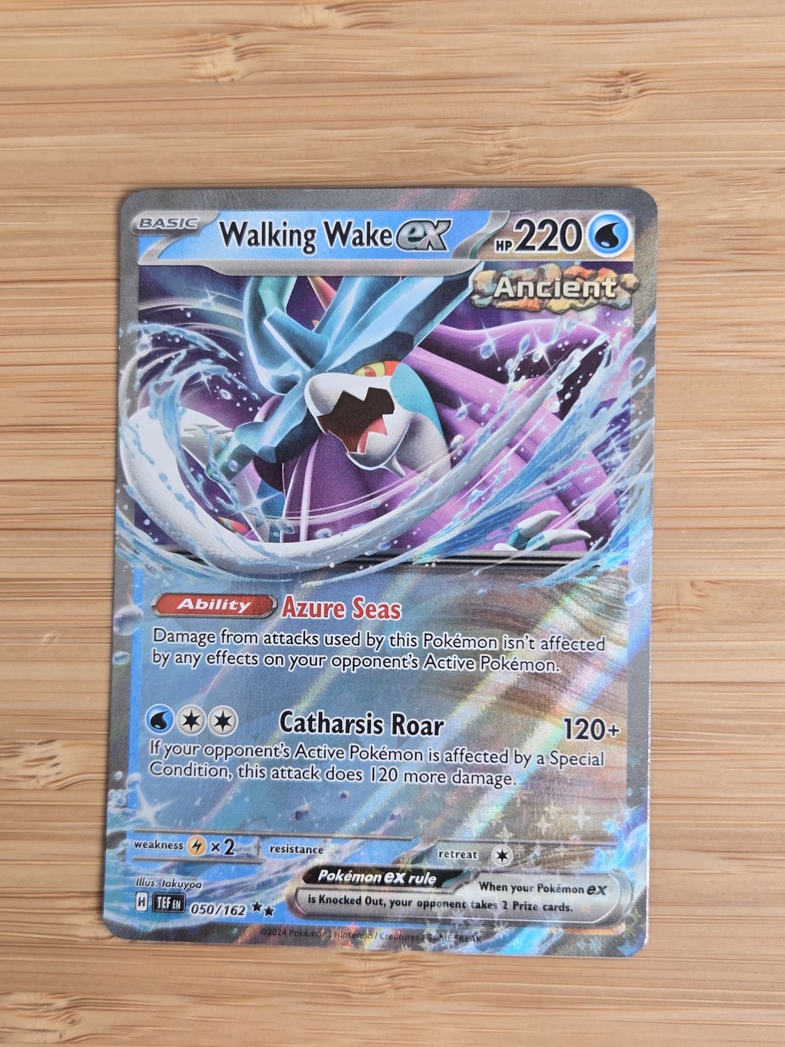 Walking Wake EX - 050/162 - Temporal Forces - NM