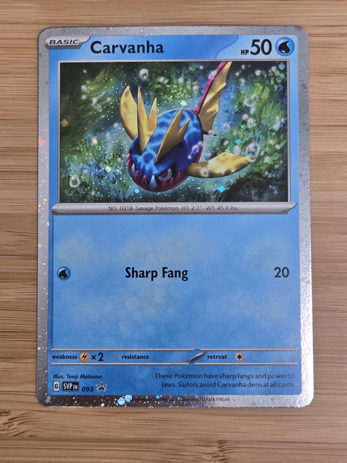 Carvanha - 093 - SVP (PROMO) - NM